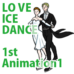 [LINEスタンプ] LOVE ICEDANCE 1st-1