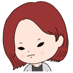 [LINEスタンプ] Hello, lazy girl！(Japanese virsion)