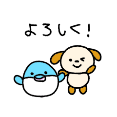 [LINEスタンプ] まん丸イルカのイルぼう＆ぬっちスタンプ