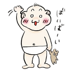 [LINEスタンプ] ぽちゃぽちゃ赤ちゃん