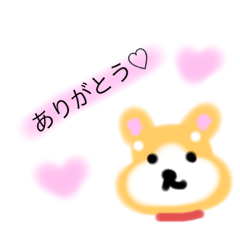 [LINEスタンプ] まーちゃんが作ったイヌのイラストスタンプ
