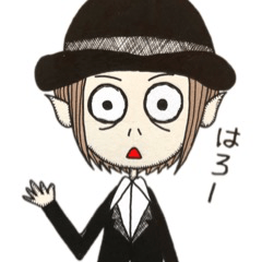 [LINEスタンプ] メル変の国の王子さま───。