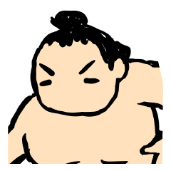 [LINEスタンプ] 相撲君技スタンプ