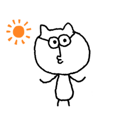 めがねねこ.