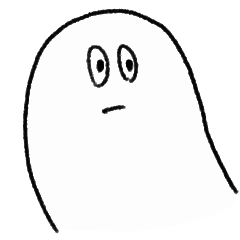 [LINEスタンプ] むくむくおばけ