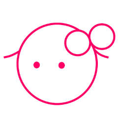 [LINEスタンプ] びぃだまちゃんスタンプ♪
