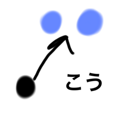 [LINEスタンプ] 方向指示キー