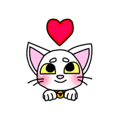 [LINEスタンプ] にゃんこのあっちゃん