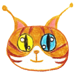[LINEスタンプ] アンテナジャコウ猫