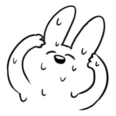 [LINEスタンプ] ねぎうさちゃん