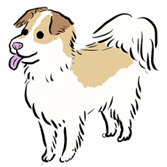 [LINEスタンプ] うちの犬かわいいスタンプ