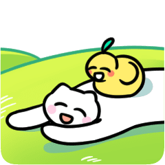 [LINEスタンプ] Mozzarella Cheese Cat 2