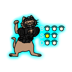 [LINEスタンプ] nekomaneki8