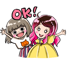 [LINEスタンプ] 仲良し家族ナカーマ