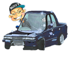 [LINEスタンプ] チーム現在新港形