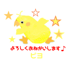 [LINEスタンプ] ニョオウインコとシロハラインコ 2