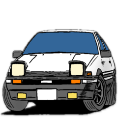 [LINEスタンプ] 走り屋スタンプ(国産スポーツカー)
