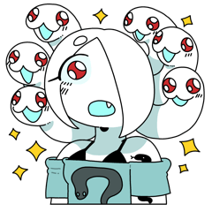 [LINEスタンプ] ペオネ