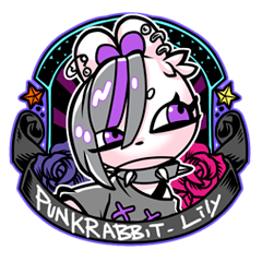 [LINEスタンプ] パンク ラビット リリィ