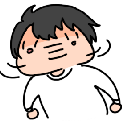 [LINEスタンプ] 口が閉じれない人2