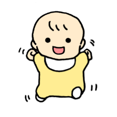 [LINEスタンプ] 赤ちゃんのスタンプ by mia