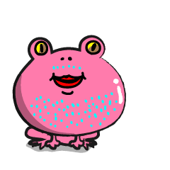 [LINEスタンプ] ピンガマちゃん動いた！？