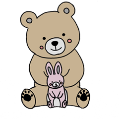 [LINEスタンプ] 毎日使える くまきち