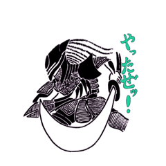 [LINEスタンプ] uc-d.hollow-Animal Stamps ver.2.0