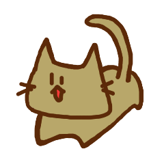 [LINEスタンプ] にゃーん（ねこ）
