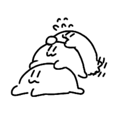 [LINEスタンプ] なしワールド