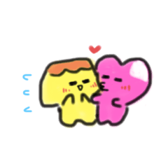 [LINEスタンプ] プリンと愉快な仲間たち