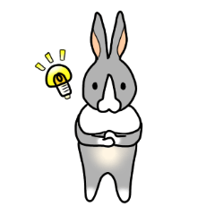 [LINEスタンプ] アナウサギのウサボーの日常使いスタンプ