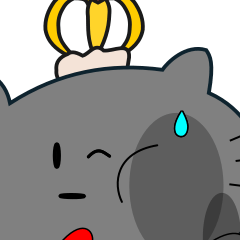 [LINEスタンプ] くせの強い猫王子