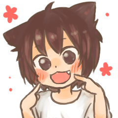 [LINEスタンプ] ばけねこのこ