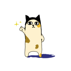 [LINEスタンプ] にわか猫