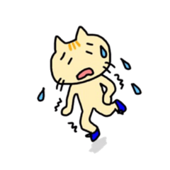 [LINEスタンプ] はしれ！ねこ！