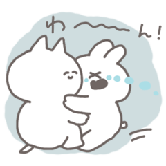 [LINEスタンプ] 限界うさちゃん