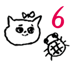 [LINEスタンプ] キャブダボウシテン 6
