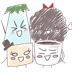 [LINEスタンプ] オカシなお茶会