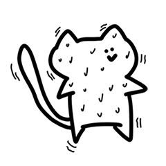 [LINEスタンプ] メンタルの弱いディレクターネコ