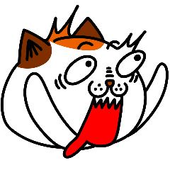 [LINEスタンプ] 猫スタンプ（日常）