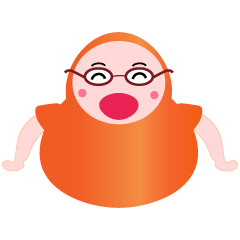 [LINEスタンプ] だるまーみん
