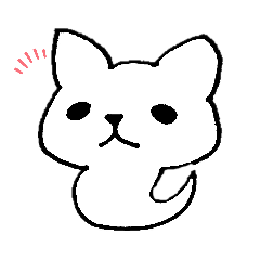 [LINEスタンプ] 化け猫ちゃん①