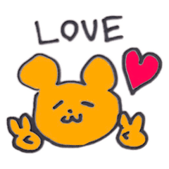 [LINEスタンプ] くまのガオガオ
