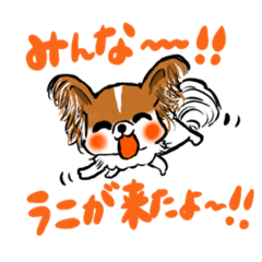 [LINEスタンプ] テケテケ♡ラニ坊