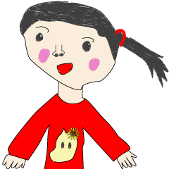 [LINEスタンプ] 子どものお絵描き2