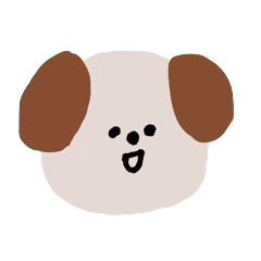 [LINEスタンプ] シンプルでかわいい犬