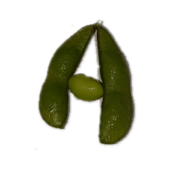 [LINEスタンプ] edamame abc