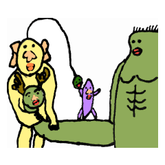 [LINEスタンプ] おいもくんスタンプ2