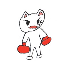 [LINEスタンプ] ネコべぇ